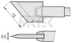 Spájkovací hrot JBC C245-955