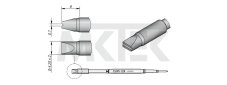 Spájkovací hrot JBC C245-124 Special