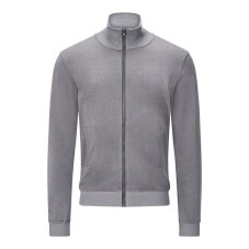 ESD Mikina na zips, sivá, Safeguard SafeComfort