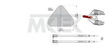 Odizolovacie čeľuste W440-025 JBC