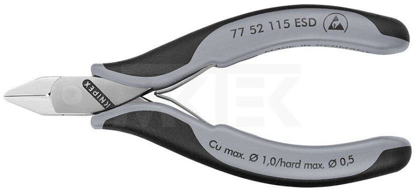 ESD Bočné štipacie kliešte 77 52 115 KNIPEX
