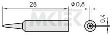 Spájkovací hrot XNT D