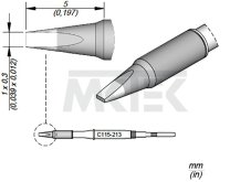 Spájkovací hrot JBC C115-213