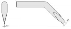 Spájkovací hrot F. SPI 81 5,0MM BENT