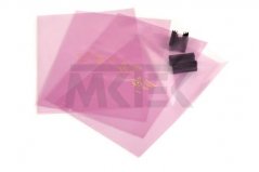 Ružové antistatické sáčky 102x152mm 50um
