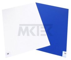 ESD lepivá clean room podložka, biela, 1200 x 600 mm
