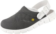 ESD Clogs, ľahká profesionálna obuv Dynamic, antracitová