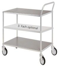 ESD Polica s podložkou pre stolový vozík 740 x 430 mm