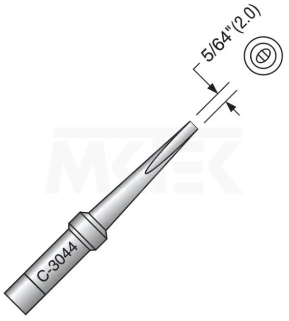 Spájkovací hrot C-3044-8 Plato
