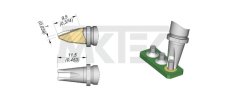 Spájkovací hrot JBC R245-005, D: 2.5 mm