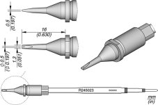 Spájkovací hrot R245023 JBC
