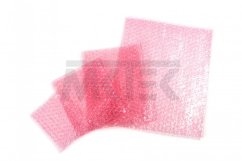 ESD ružové bublinkové vrecko 150x200 mm