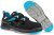 ESD bezpečnostné sandále FORGE AIR BLACK/BLUE LOW S1, čierne