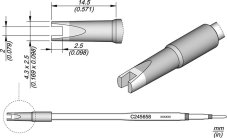 Spájkovací hrot C245658 JBC