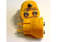 ESD uzemňovacia zástrčka 1xM5 2x10mm