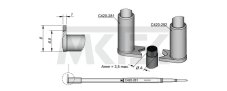 Hroty a odspájkovací pár hrotov JBC C420-281