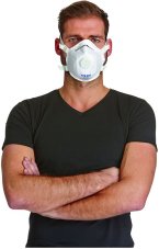 Maska na jemný prach FFP3 s výdychovým ventilom