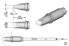 Spájkovací hrot R470047 JBC