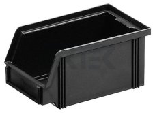 ESD Zásobník WEZ 1710.075. čierny 175x100x75mm