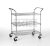 ESD vozík s drôtenými 3 policami