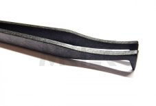 ESD čierna plastová pinzeta 93306