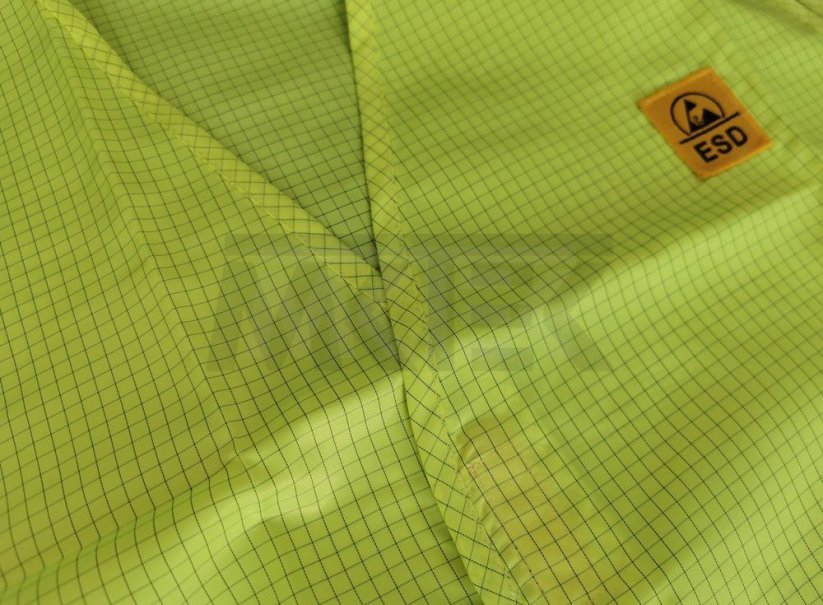 Reflexná ESD vesta, neónovo žltá, veľkosť 1