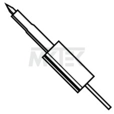 Spájkovací hrot MT 606, pointed, D: 0.4 mm
