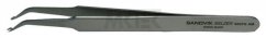 SMD pinzeta z nehrdzavejúcej ocele, uchopovací uhol 60, 120 mm