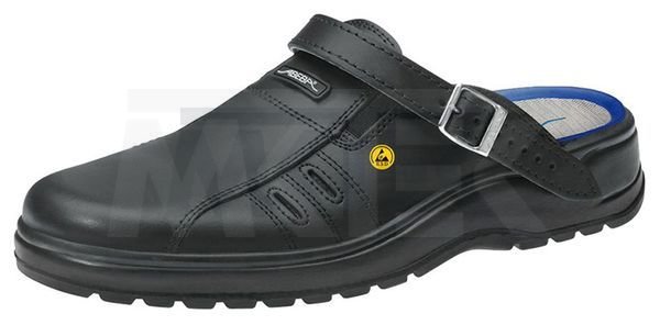 ESD Clogs, profesionálna obuv light, čierna