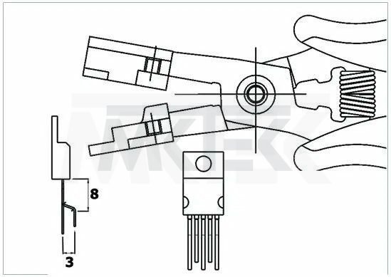 Kliešte PN 5050/36 D