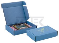 ESD krabička 60x60x24mm modrá