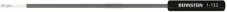 Plastový skrutkovač, plochý, 2 x 0.7 x 130 mm