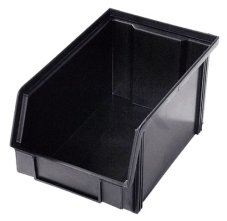 ESD Zásobník WEZ 2314.125. čierny 235x145x125mm