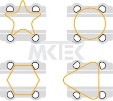 Zverák s guľovým kĺbom SPANNFIX 4.0 na upínanie