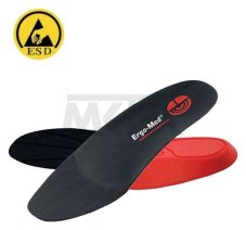 ESD ERGO-MED vymeniteľná vložka do topánok červená