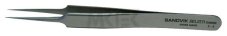 Watchmaker pinzeta z nehrdzavejúcej ocele, rovné hroty, 105 mm