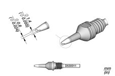 Odspájkovací hrot JBC D530011