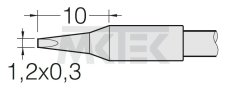 Spájkovací hrot JBC C245-774