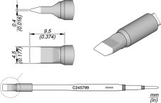 Spájkovací hrot C245799 JBC