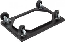 ESD vozík na europrepravky s kolieskami