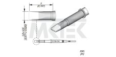 Spájkovací hrot JBC C115-114
