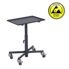 ESD antistatický stojan na materiál VARIOFIT, výška 535 - 810 mm