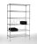 ESD drôtený regál 609x1215x2000mm, 6 políc