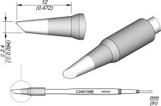 Spájkovací hrot C245156E JBC