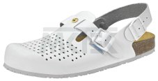 ESD Clogs, profesionálna obuv Nature, biela, 4050