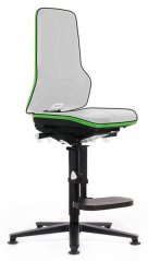 ESD stolička Neon 3, Synchrontechnik, zelená