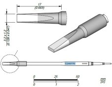 Spájkovací hrot C245875 JBC