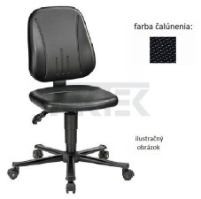 ESD stolička Unitec 2, trvalo vodivá, čierna