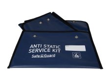 ESD servisná súprava pracovná podložka vinyl modrá 600 x 600 mm SafeGuard