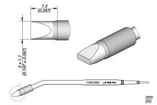 Spájkovací hrot C250436E JBC